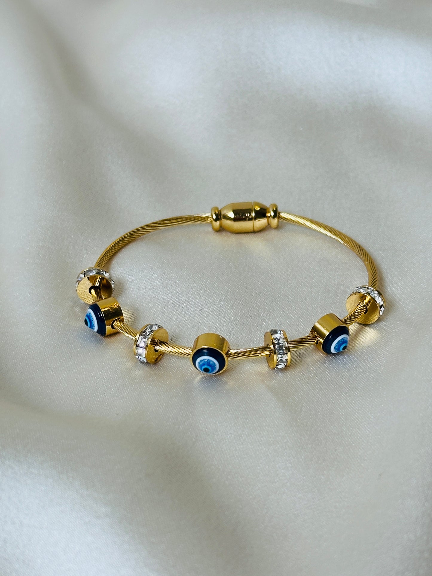 BABY SIZE EVIL EYE BRACELET