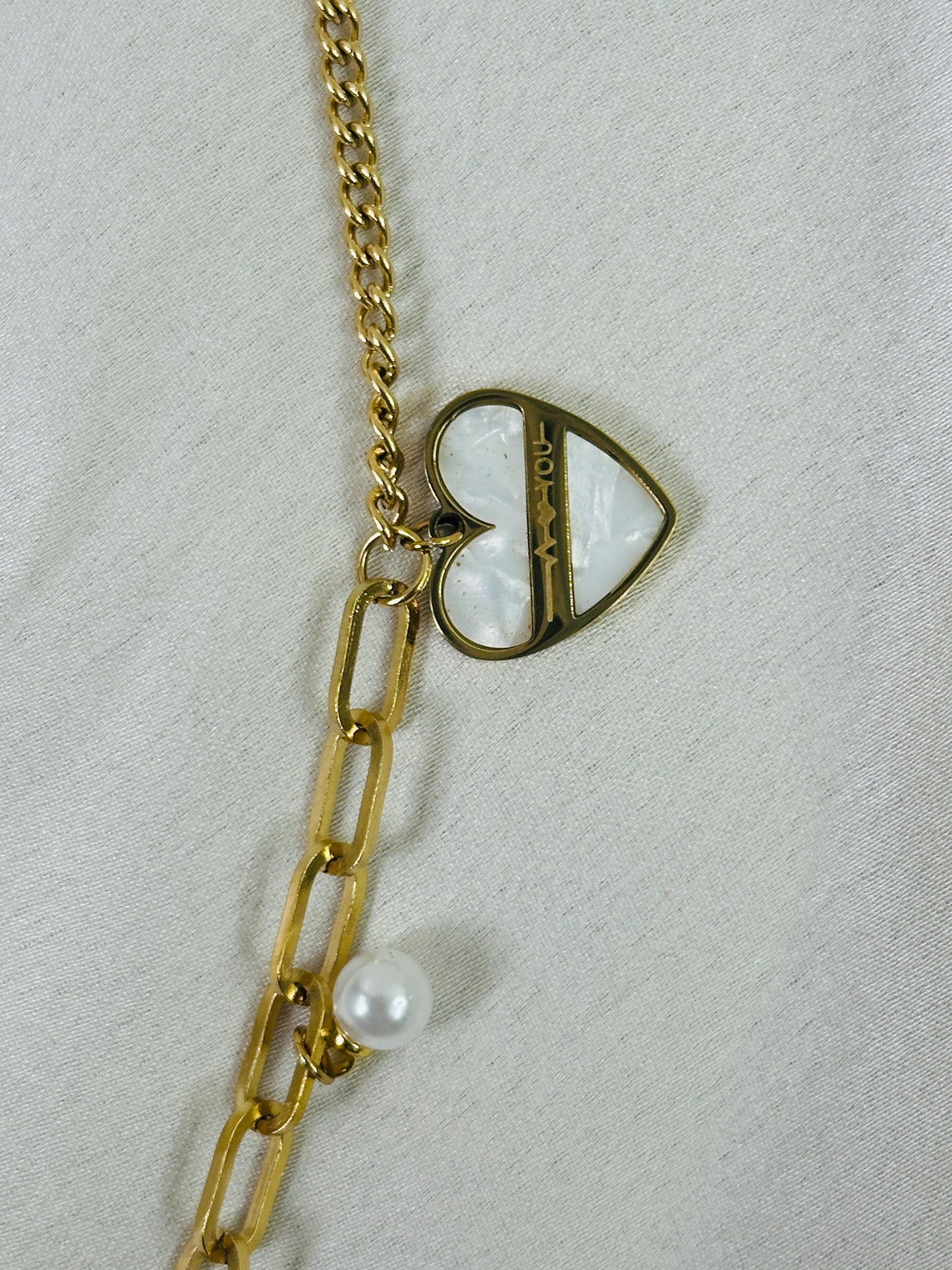 Heart Charm Bracelet