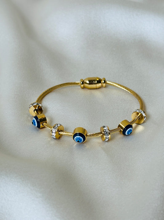 BABY SIZE EVIL EYE BRACELET