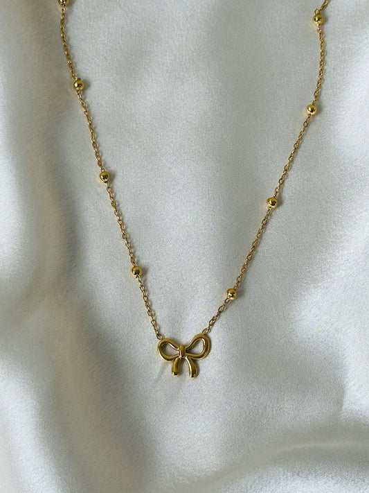 Ultimate Bow necklace