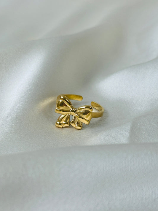 Bow Themed Adjustable Ring